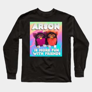 Furby - Arson w Friends Long Sleeve T-Shirt